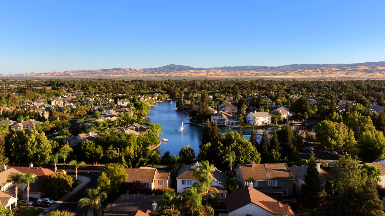 Magdy drone footage lake